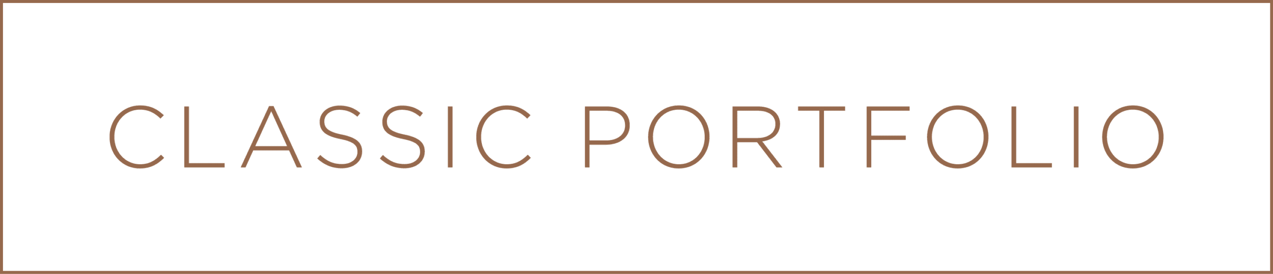 Classic Portfolio