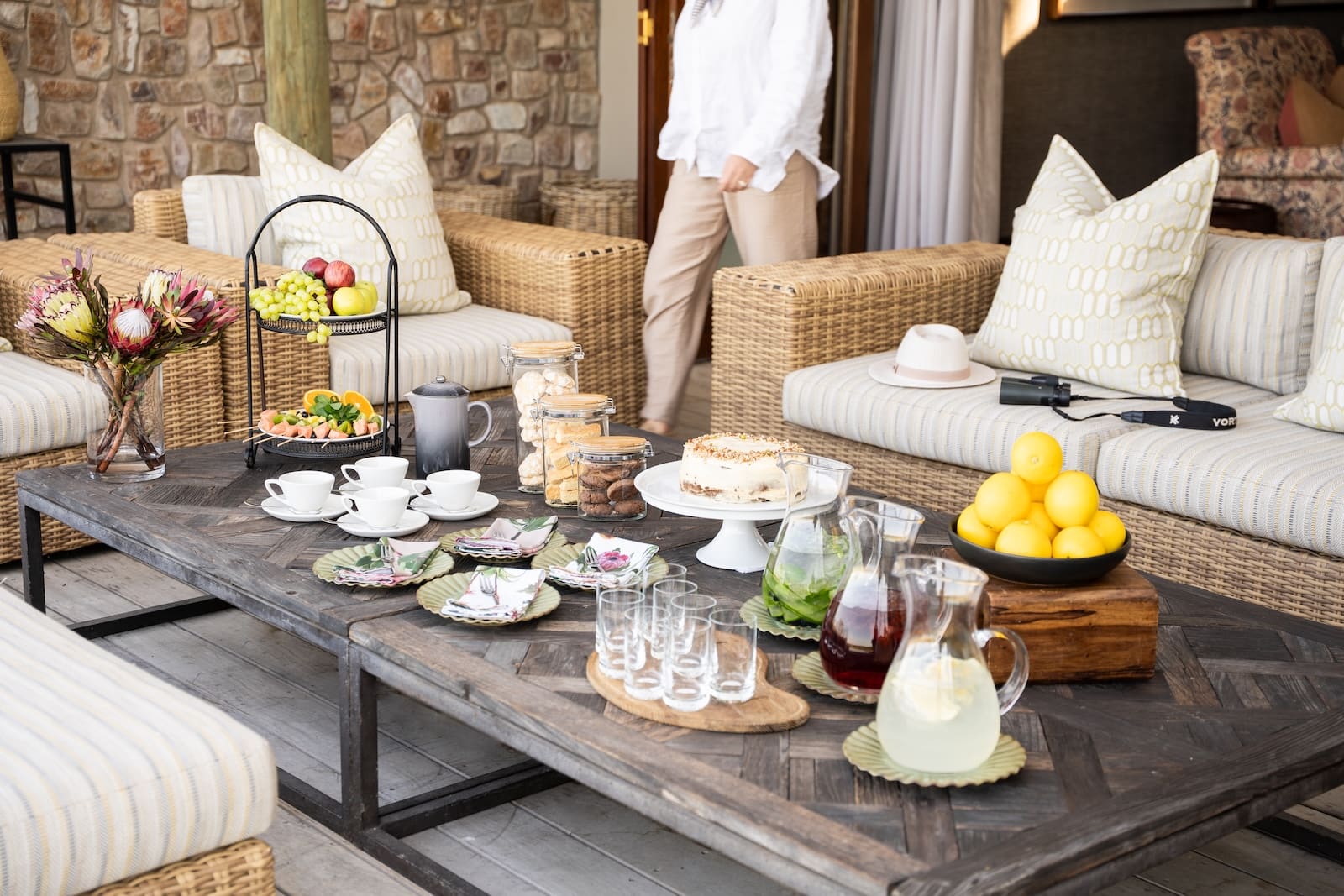 KWANDWE PRIVATE GAME RESERVE - Fort House - Veranda - Tea Time 5