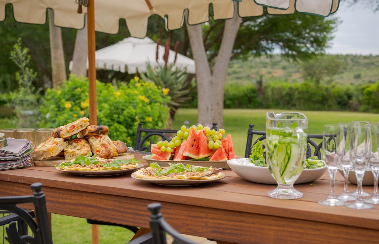 KWANDWE PRIVATE GAME RESERVE – Uplands Homestead – Poolside Lunch 25