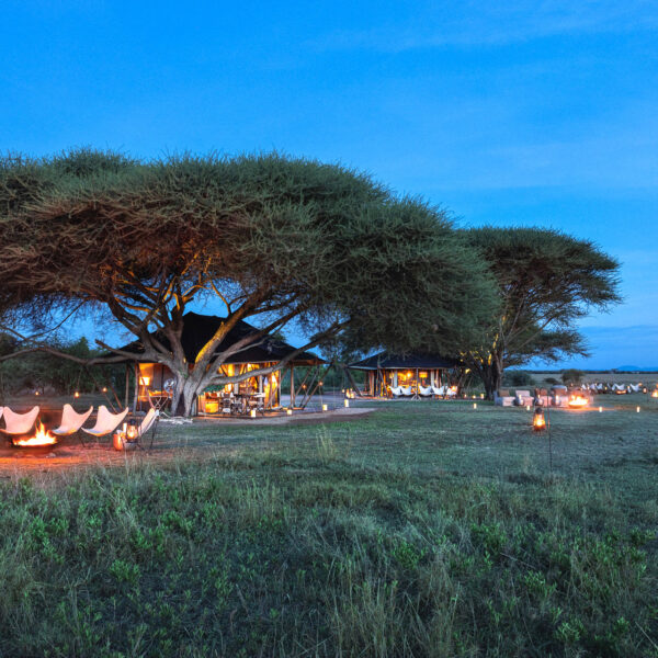 legendary expeditions mila tented camp camp at night