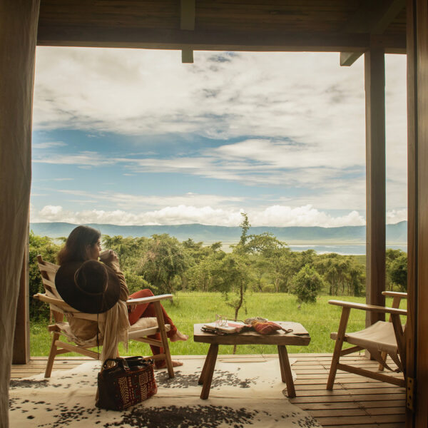nomad tanzania entamanu, ngorogoro cottages sit back and take in that view of the crater in march